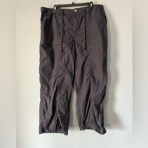 ASOS Designs Women’s grey lightweight 100% cotton pants size 14